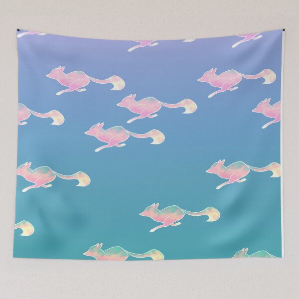 Item preview, Frozen Blue Winter Fox Running designed and sold by SwaDesign.