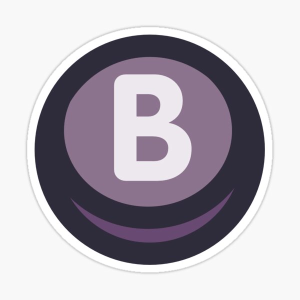 B Button (From Prophecy) Sticker