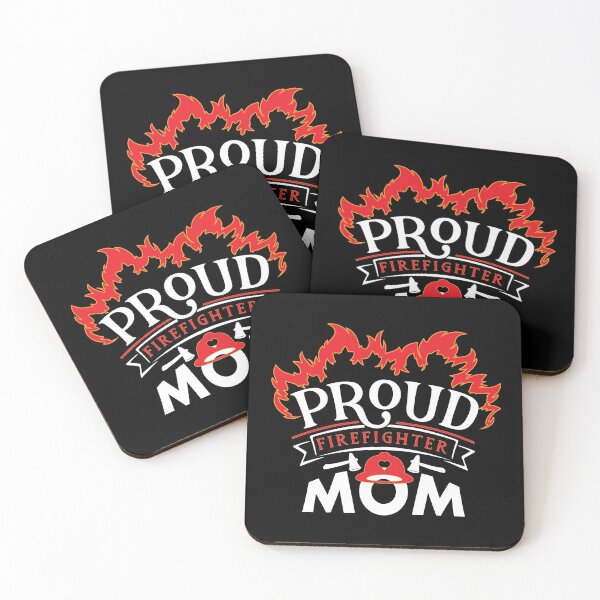Item preview, Proud Firefighter Mom Appreciation Family Member Gift graphic designed and sold by Grabitees.