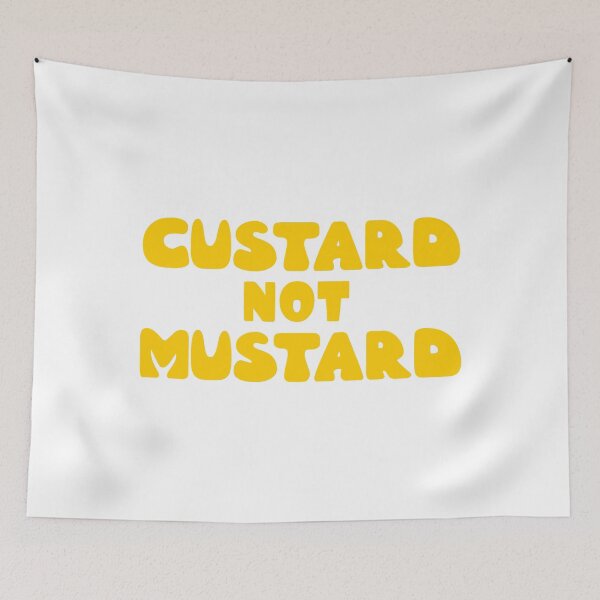 Item preview, Custard not Mustard designed and sold by Cute-Kingdom.