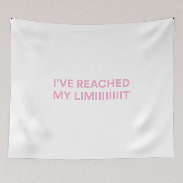 Item preview, I'VE REACHED MY LIMIIIIIIIIT | The Real Housewives of New York designed and sold by guest-pillow.