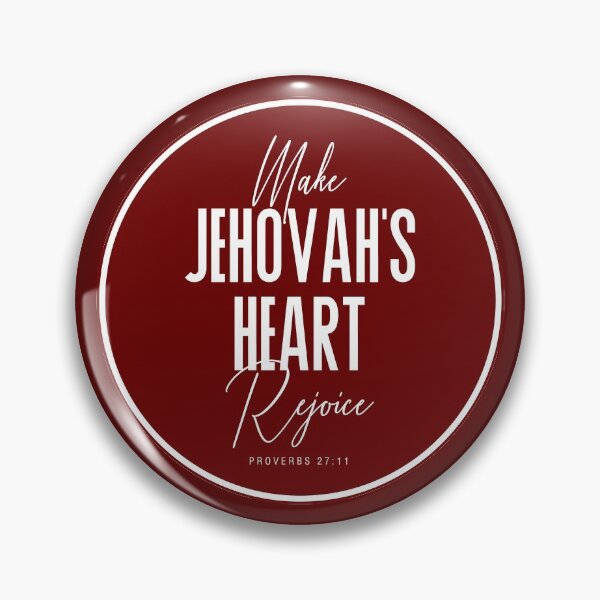 Item preview, Make Jehovahs Heart Rejoice - Red Background designed and sold by KA DESIGNS.