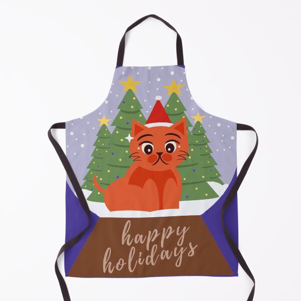 Item preview, Holiday Cat In A Snow Globe designed and sold by aaalou.
