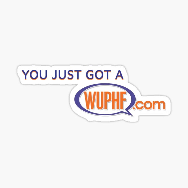 The Office: WUPHF.com Sticker for Sale by Wellshirt