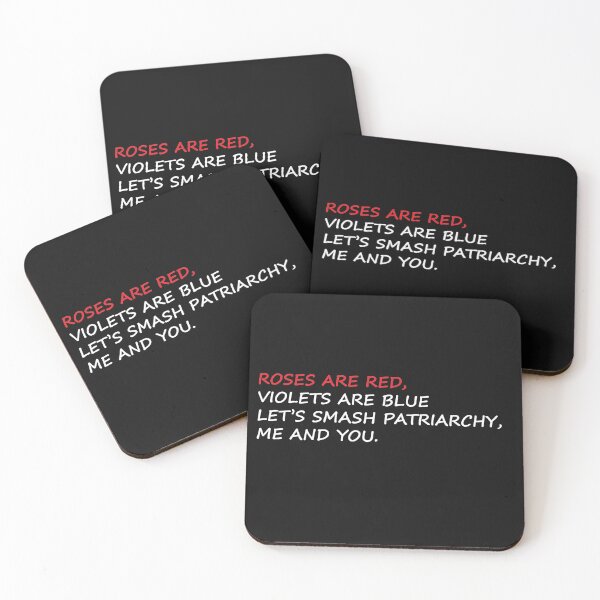 Item preview, roses are red, smash Patriarchy designed and sold by Ashi17.