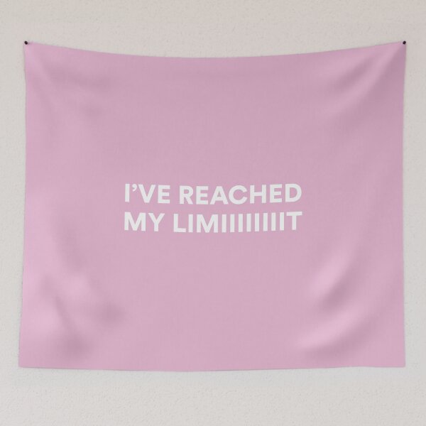 Item preview, I'VE REACHED MY LIMIIIIIIIIT | The Real Housewives of New York designed and sold by guest-pillow.