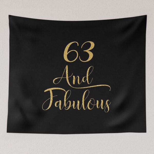 Item preview, Women 63 Years Old And Fabulous 63rd Birthday Party graphic designed and sold by Grabitees.