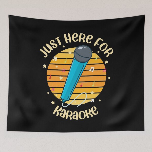 Item preview, Singing Just Here For Karaoke Microphone designed and sold by Sandra78.