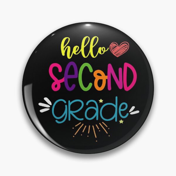 Item preview, Hello Second Grade designed and sold by BonsaiCrafts.