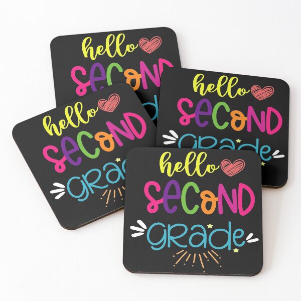 Item preview, Hello Second Grade designed and sold by BonsaiCrafts.
