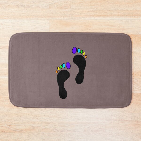 Item preview, Bare feet in the colors of the rainbow designed and sold by BV-creas.