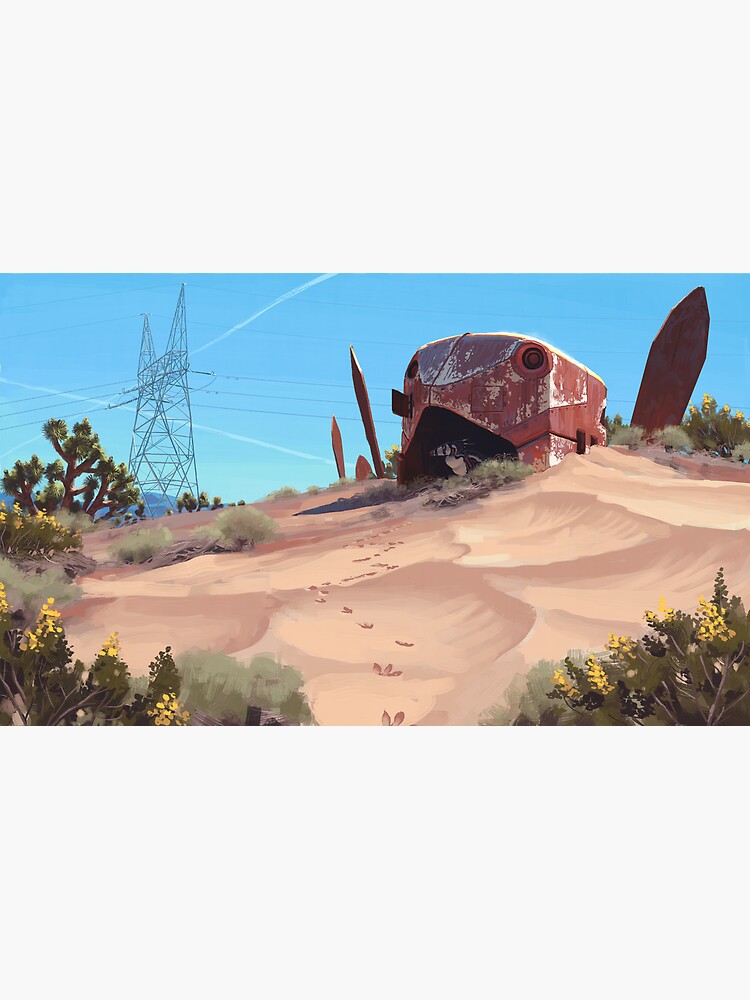 Mojave Metal III by simonstalenhag