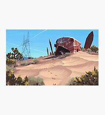 Mojave Metal III Photographic Print