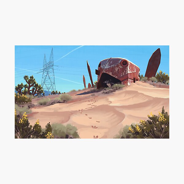 Mojave Metal III Photographic Print