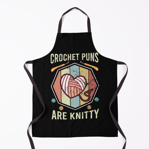 Item preview, Crochet Yarn Lovers Crochet Puns Are Knitty Funny Crocheting designed and sold by tomtomd.