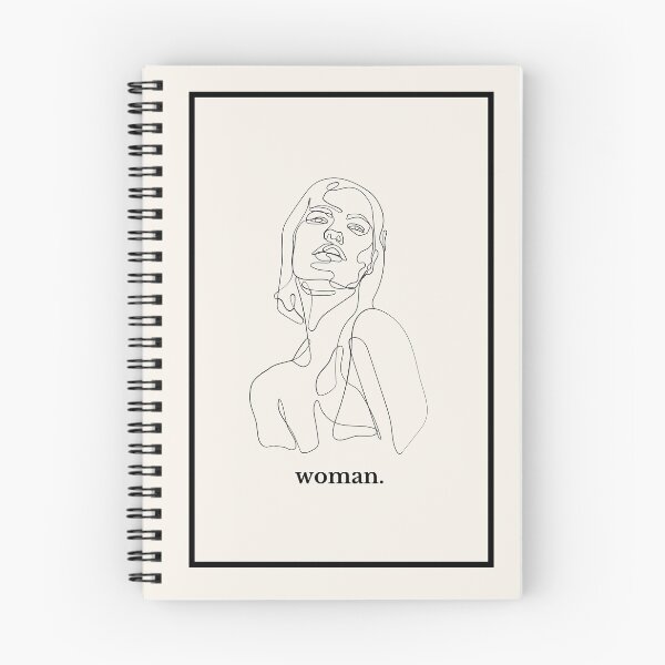 Item preview, black monoline woman draw designed and sold by cherry by hs (coucou).