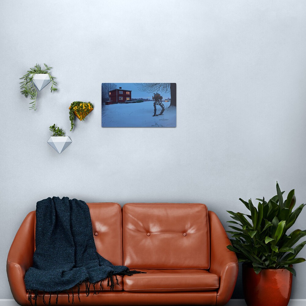 Ett Bedårande Barn Av Sin Tid Metal Print