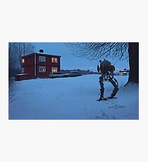 Ett Bedårande Barn Av Sin Tid Photographic Print
