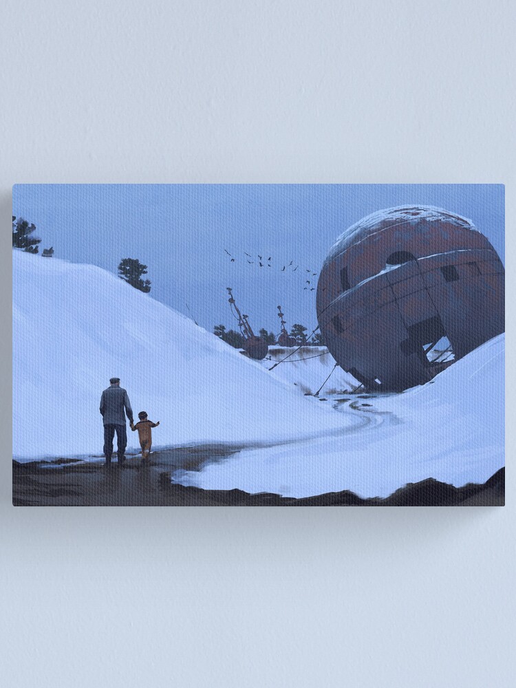 Alternate view of Nordiska Gobi Canvas Print