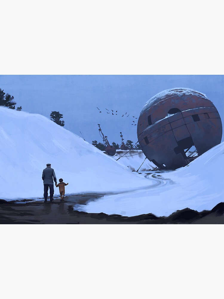 Nordiska Gobi by simonstalenhag