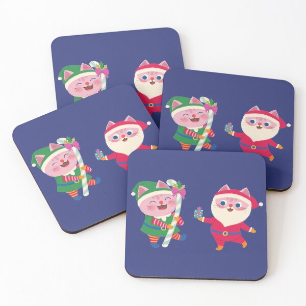 Item preview, santa cat  designed and sold by HinggaJingga.