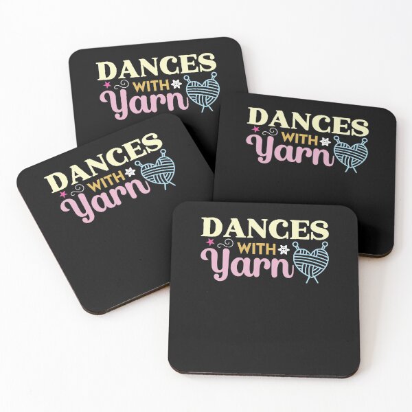 Item preview, Crochet Yarn Lovers Dances With Yarn Funny Crocheting designed and sold by tomtomd.