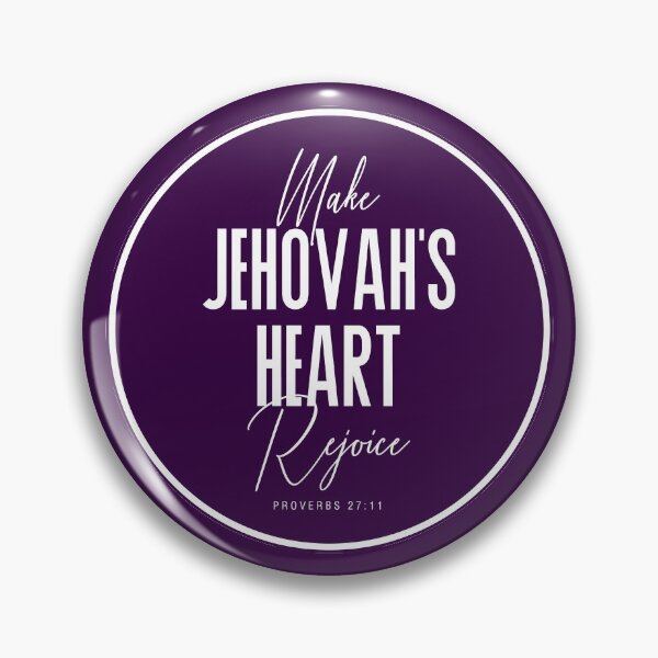 Item preview, Make Jehovahs Heart Rejoice - Violet Background designed and sold by KA DESIGNS.