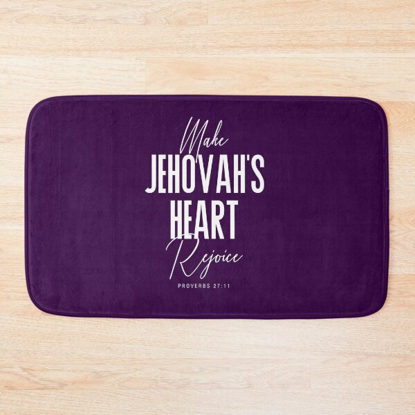Item preview, Make Jehovahs Heart Rejoice - Violet Background designed and sold by KA DESIGNS.
