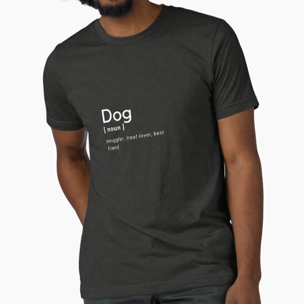Dog - snuggler, treat lover, best friend Tri-blend T-Shirt