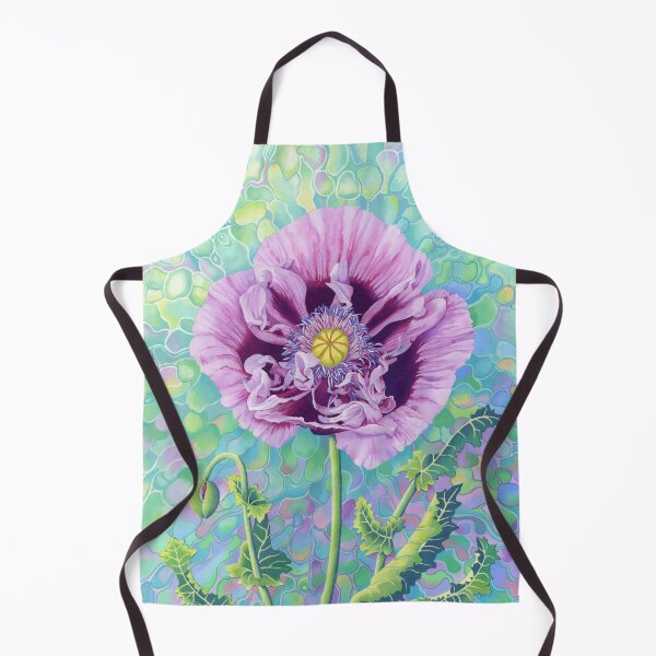 Item preview, Poppy Millefiori (acrylic on canvas) designed and sold by Painting By Nature.