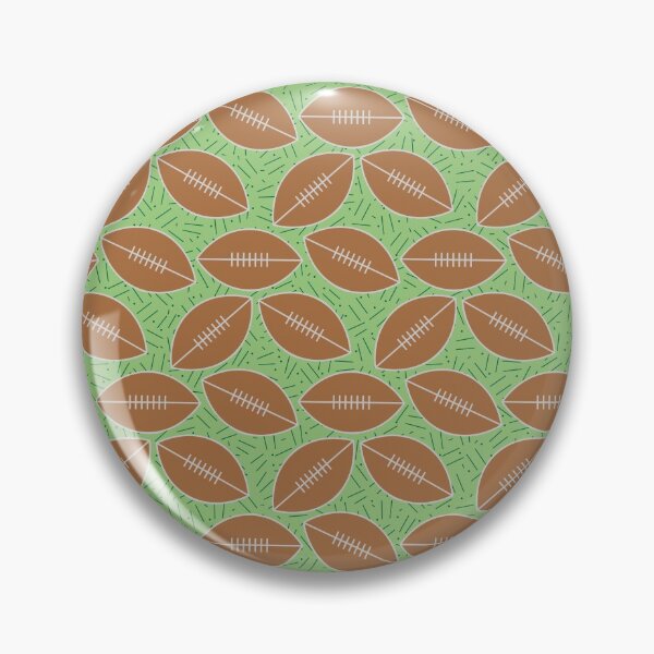 Item preview, Football Pattern On Field of Greens designed and sold by SharksOnShore.