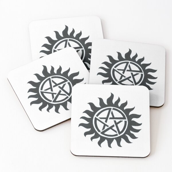 Item preview, Supernatural Anti Possession Symbol Black designed and sold by FanartAft.