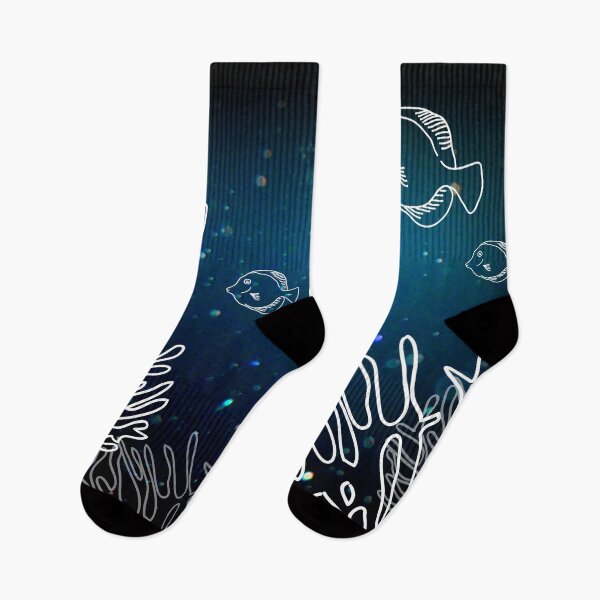 Artikelvorschau, SEA LOVE - BLACK - MINIMALIST - FISHES - TROPICAL FISHES  entworfen und verkauft von Tropical Blood.