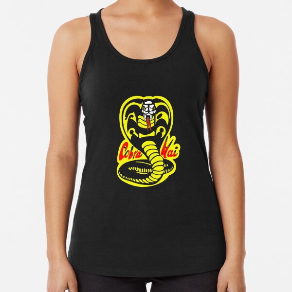 Cobra Kai Karate Kid Dojo Retro Martial Arts Womens Tank Top
