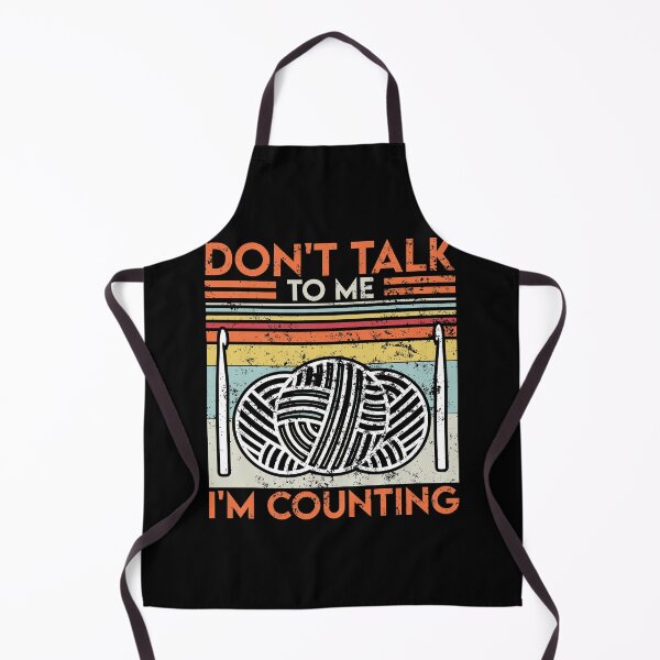 Item preview, Crochet Yarn Lovers Don`t Talk To Me Funny Crocheting designed and sold by tomtomd.