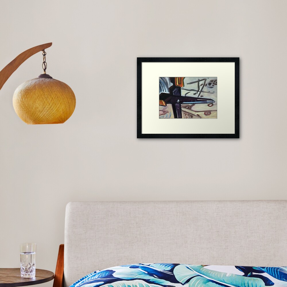 Item preview, Framed Art Print designed and sold by tomoenk6.