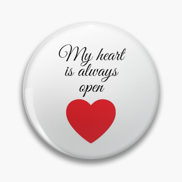 Item preview, My heart is always open designed and sold by Bhaktibrands.
