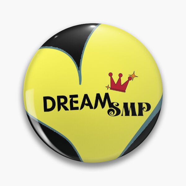 Item preview, Heart shaped dream team smp design designed and sold by Simi2020.