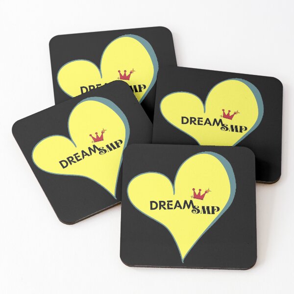 Item preview, Heart shaped dream team smp design designed and sold by Simi2020.