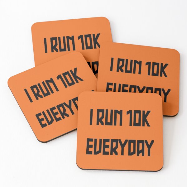 Item preview, I run 10 kilometers every day designed and sold by yayor.