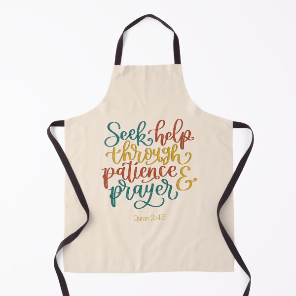Item preview, Seek Help Through Patience and Prayer designed and sold by RahmaB.