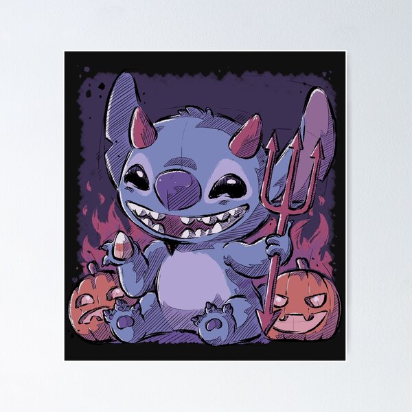 Download Bashful Kawaii Stitch Wallpaper