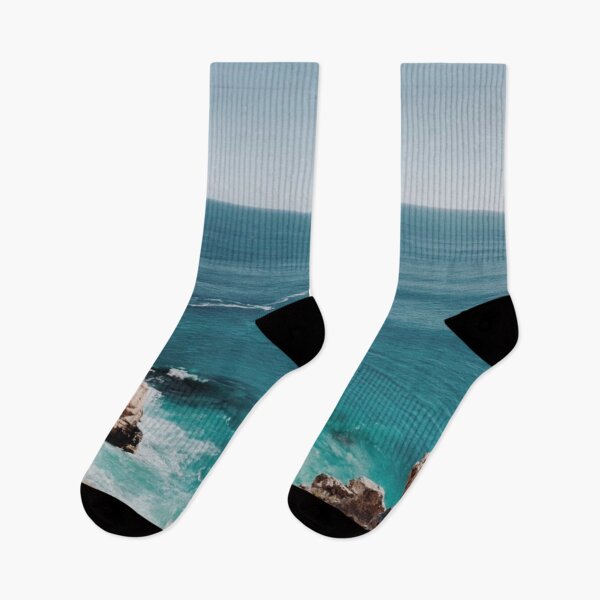 Item preview, Cliffside ocean waves  designed and sold by TinyHandsH.