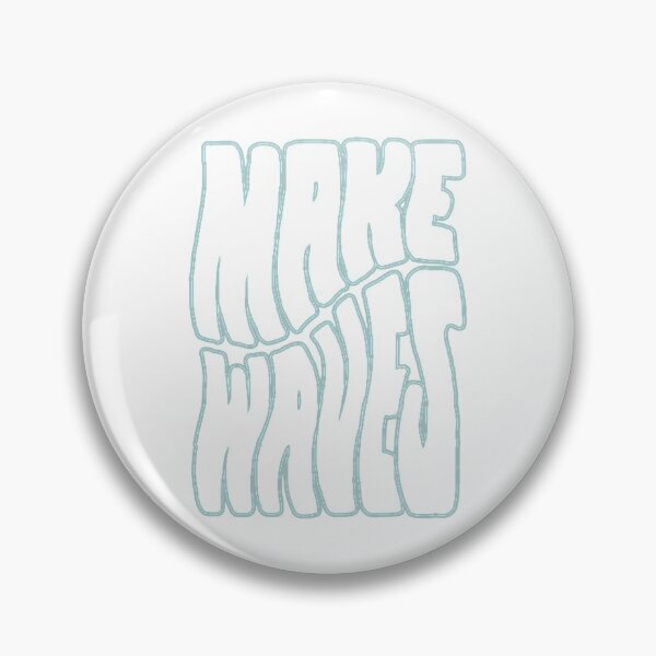 Item preview, make waves blue designed and sold by baddiedesigns.