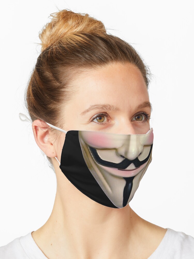 Fawkes Mask" Mask for Sale by |
