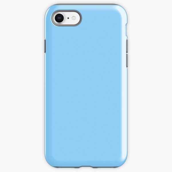 PURE COLOR-Light Sky Blue iPhone Tough Case