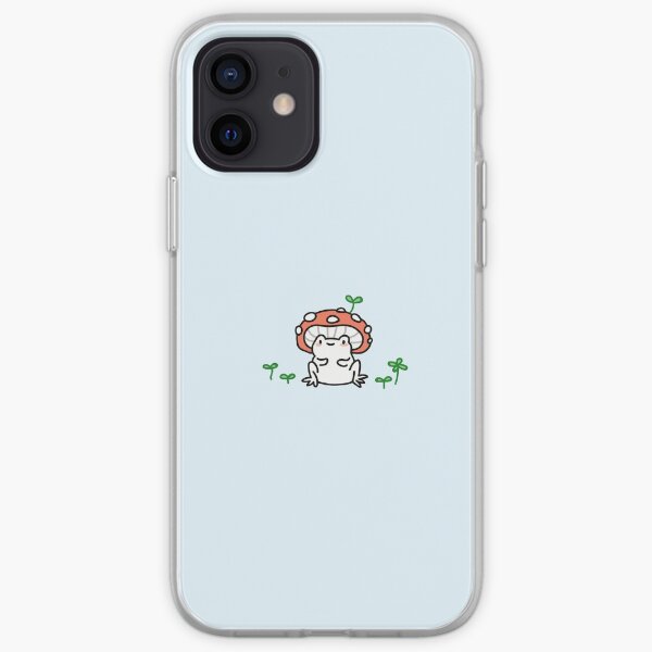 mushroom frog iPhone Soft Case