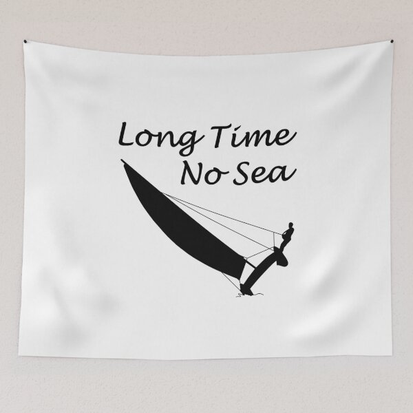Item preview, Long Time No Sea - Kat sailing designed and sold by der-berliner.