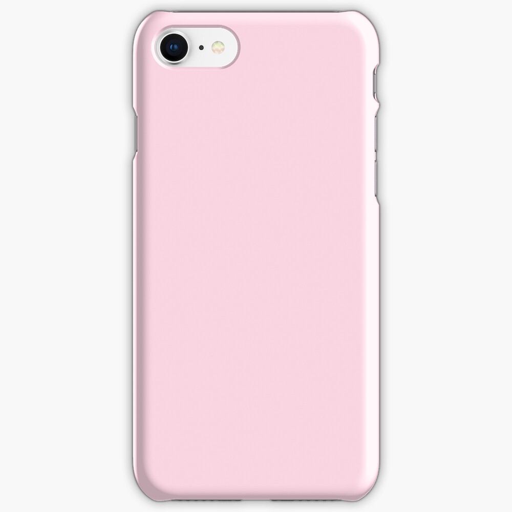 "PURE COLORBABY PINK" iPhone Case & Cover by PatternColor Redbubble