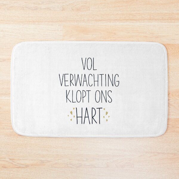 Item preview, Vol verwachting klopt ons hart designed and sold by JokeGysen.